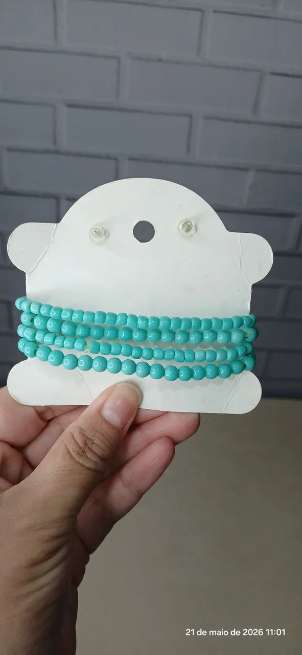 Pulseira e Brincos  - Foto 2