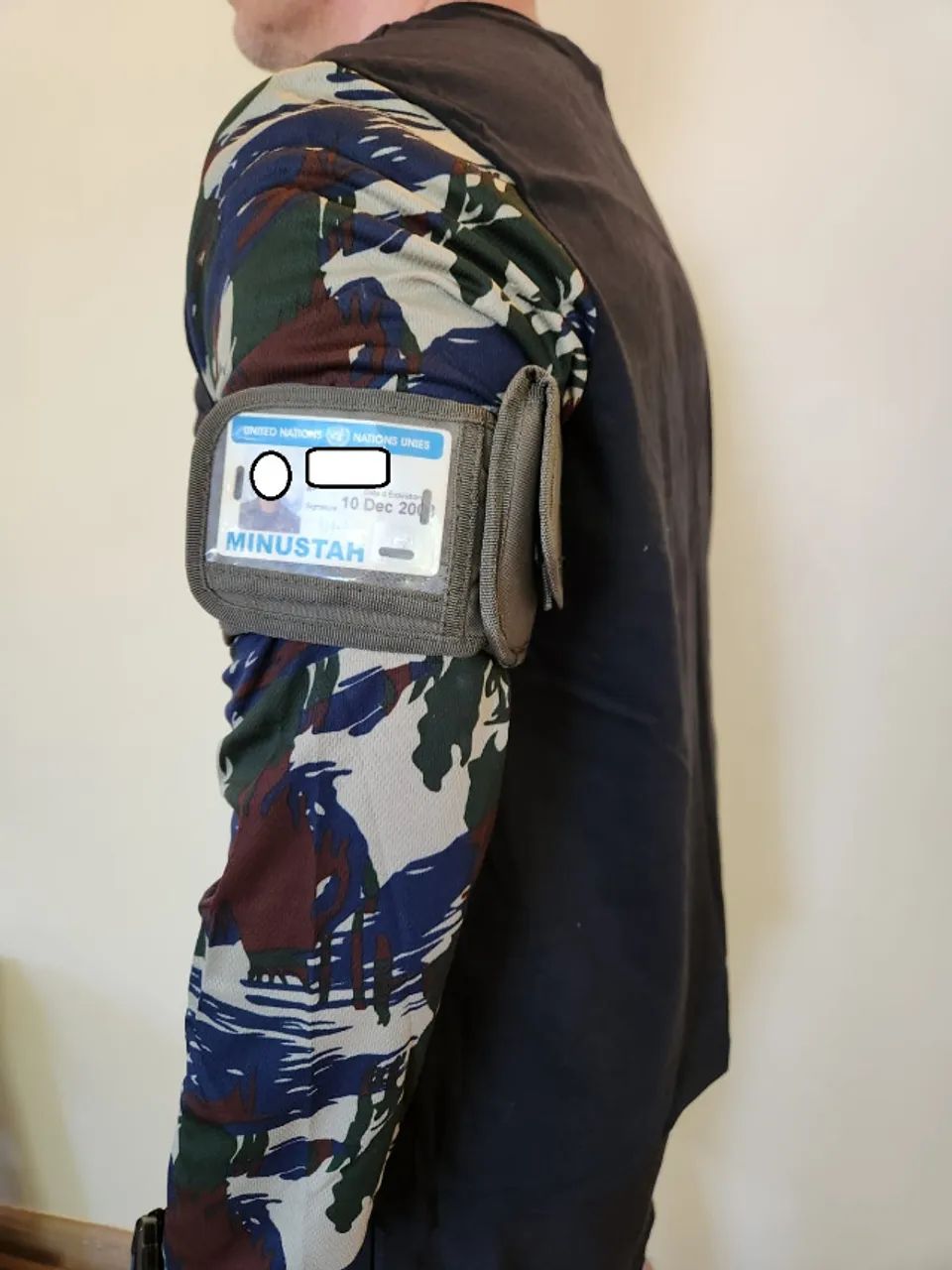 Braçal Porta Identificação com Bolso - Novo - Foto 2