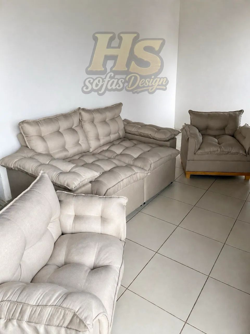 Conjunto de sofás 