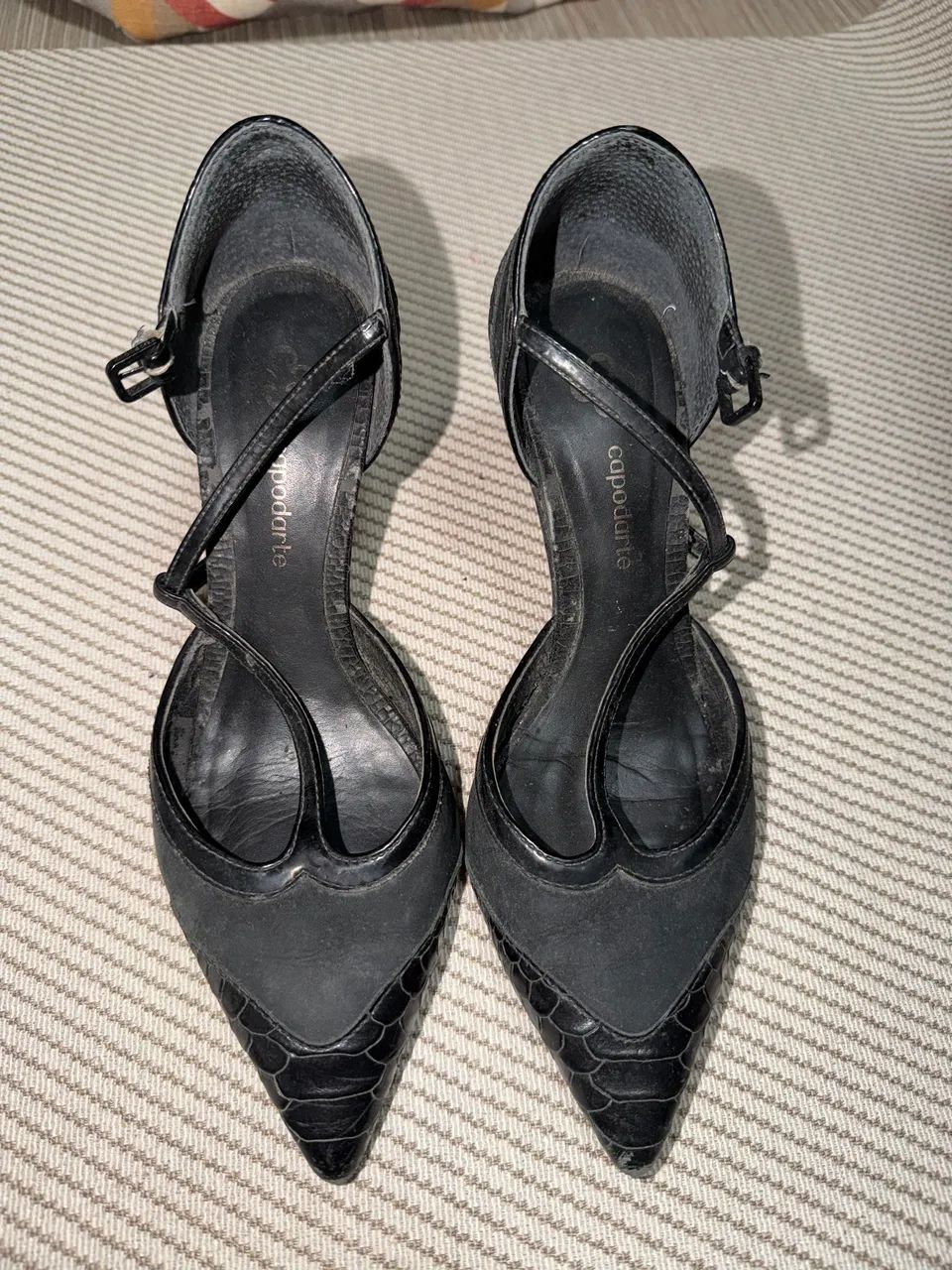 scarpin capodarte preto 36