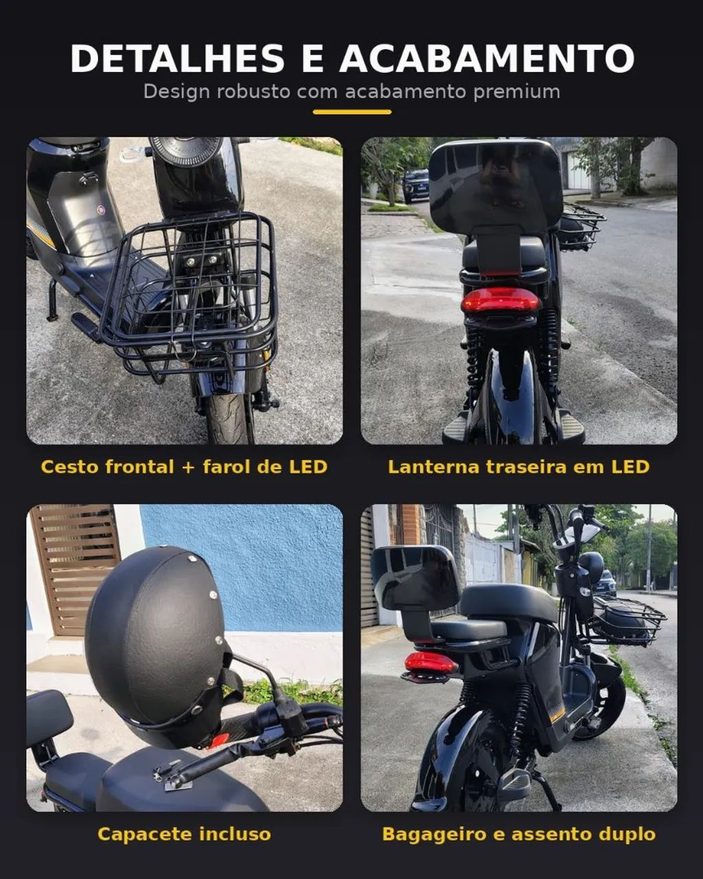 Scooter Sol 1000w Nova - Foto 2