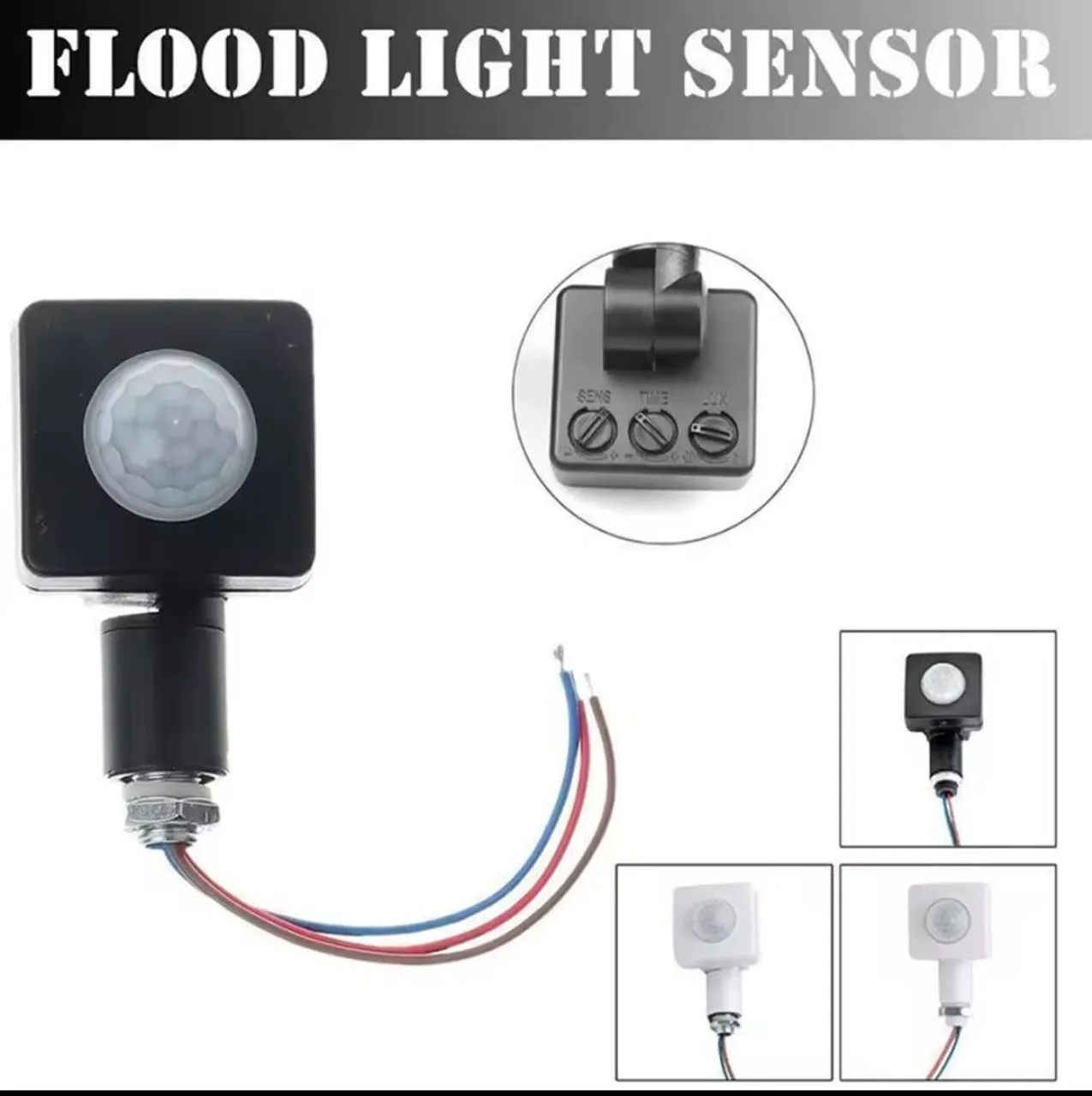 Sensor de movimento 180° graus - Foto 6