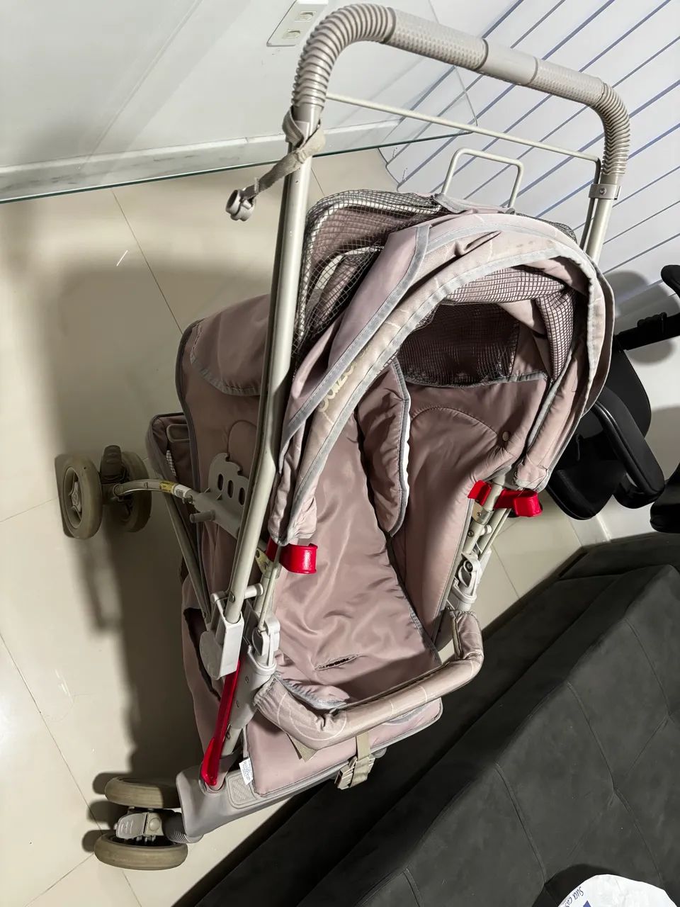 Carrinho de bebe com bebe conforto - Foto 2