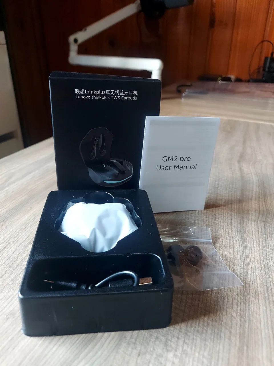 Fone Bluetooth Lenovo Thinkplus GM2 Pro - NOVO e LACRADO - Foto 5