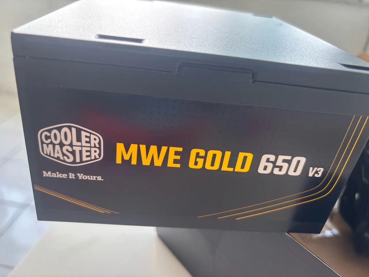Fonte 650w cooler master - Foto 4