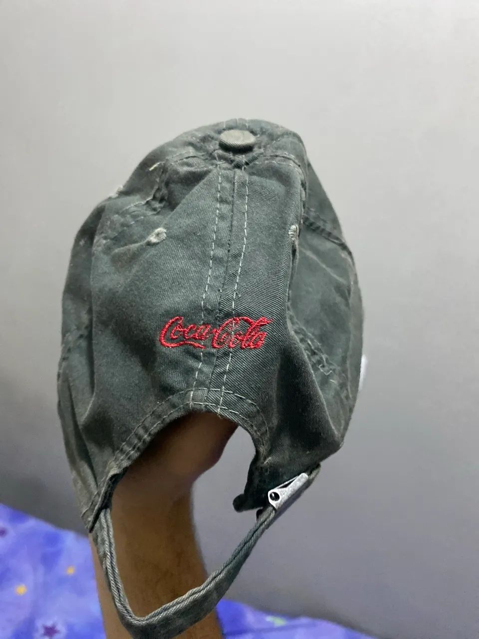 Boné Coca Cola 1990 - Verde Escuro - Foto 2