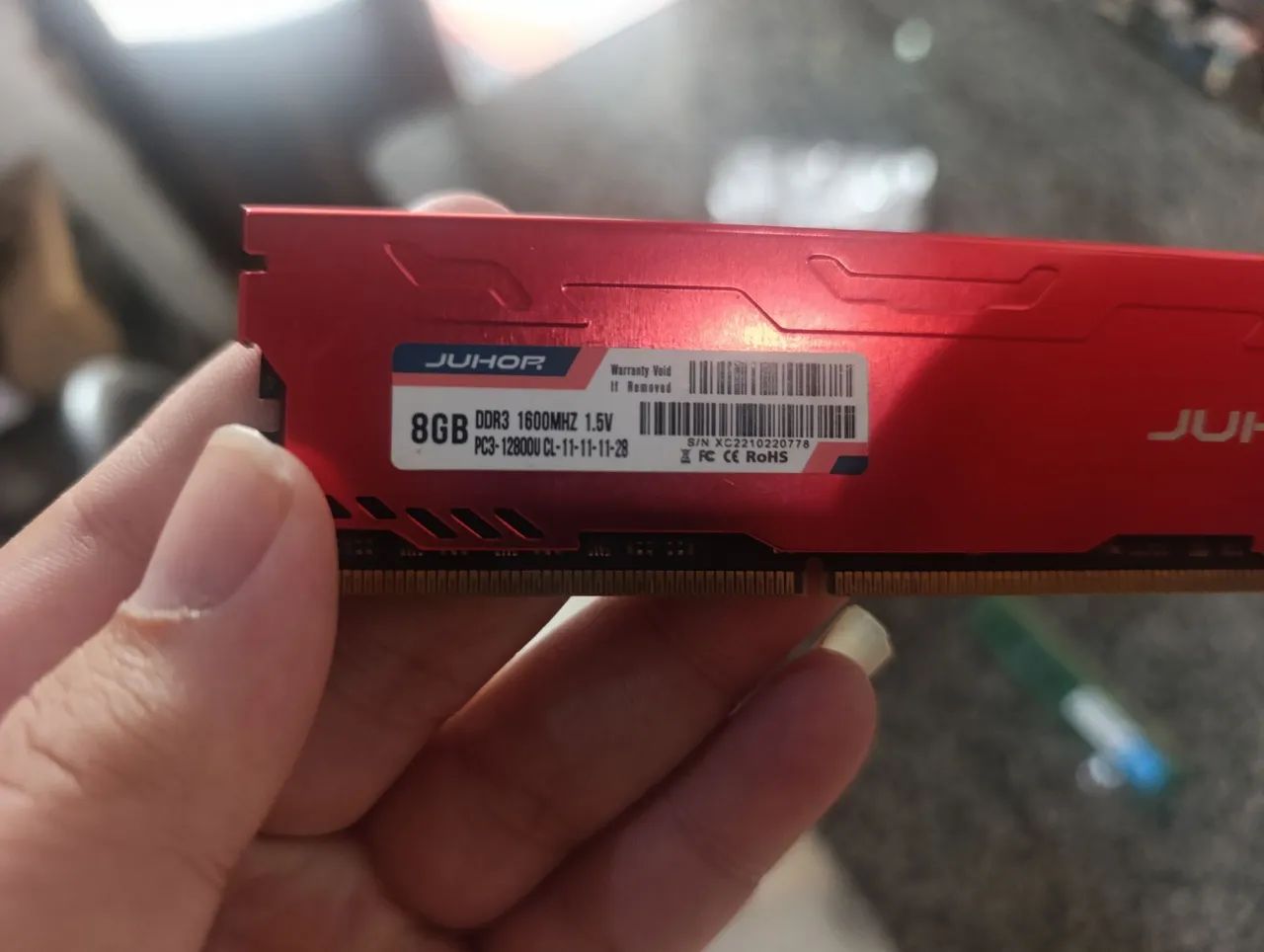 2 Pentes de Ram DDR3 de 8Gb cada