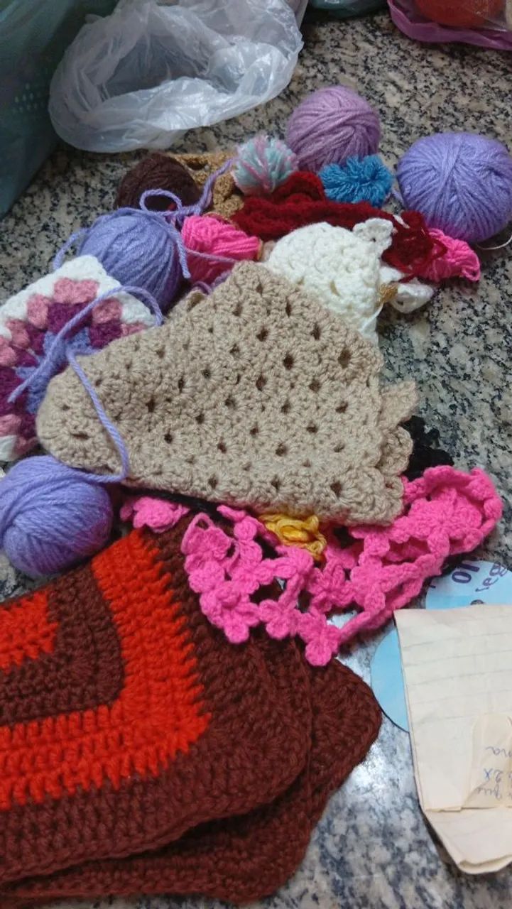 Lote de linhas de crochê  - Foto 2