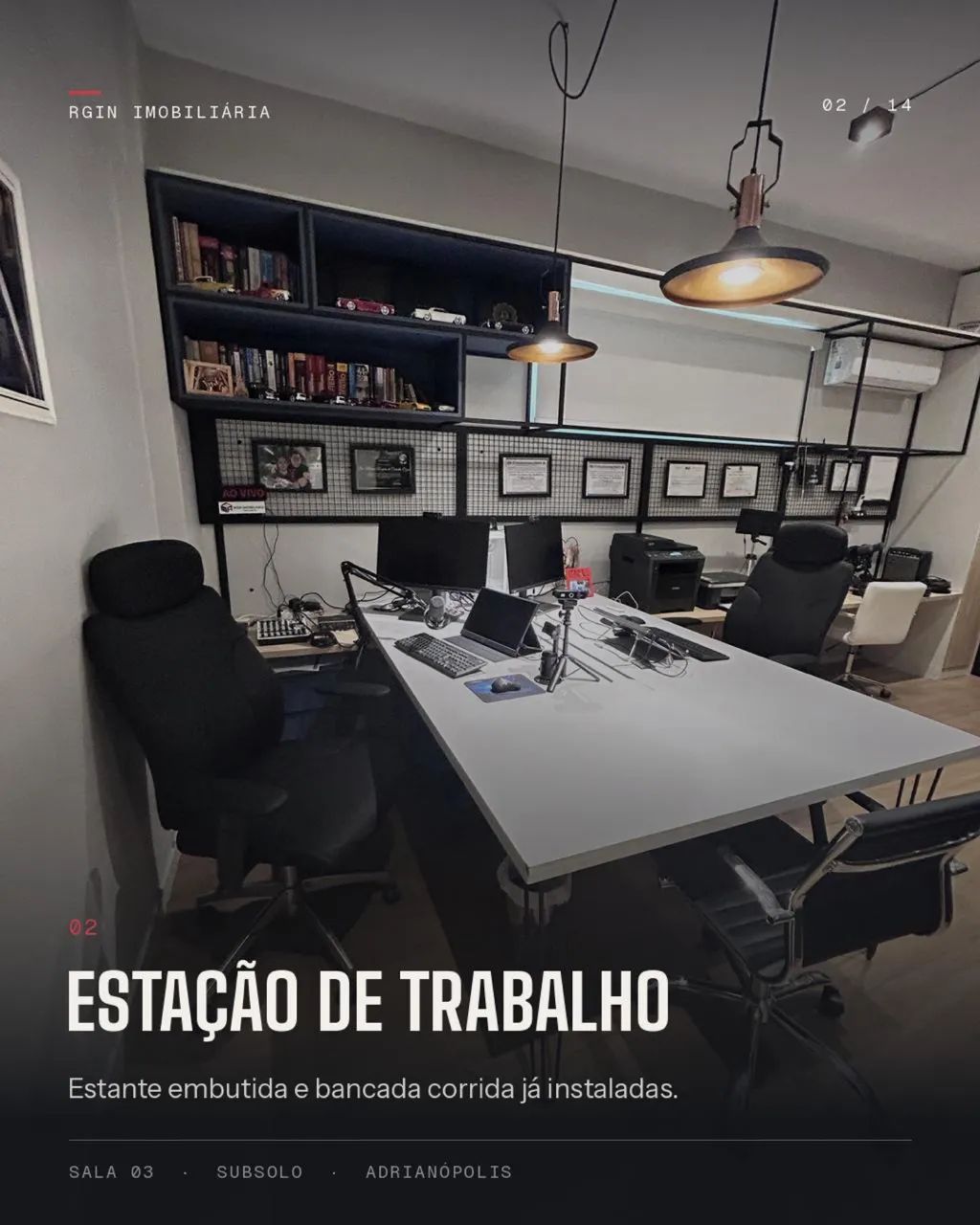 Vendo Escritório Mobiliado no Adrianopolis  - Foto 4