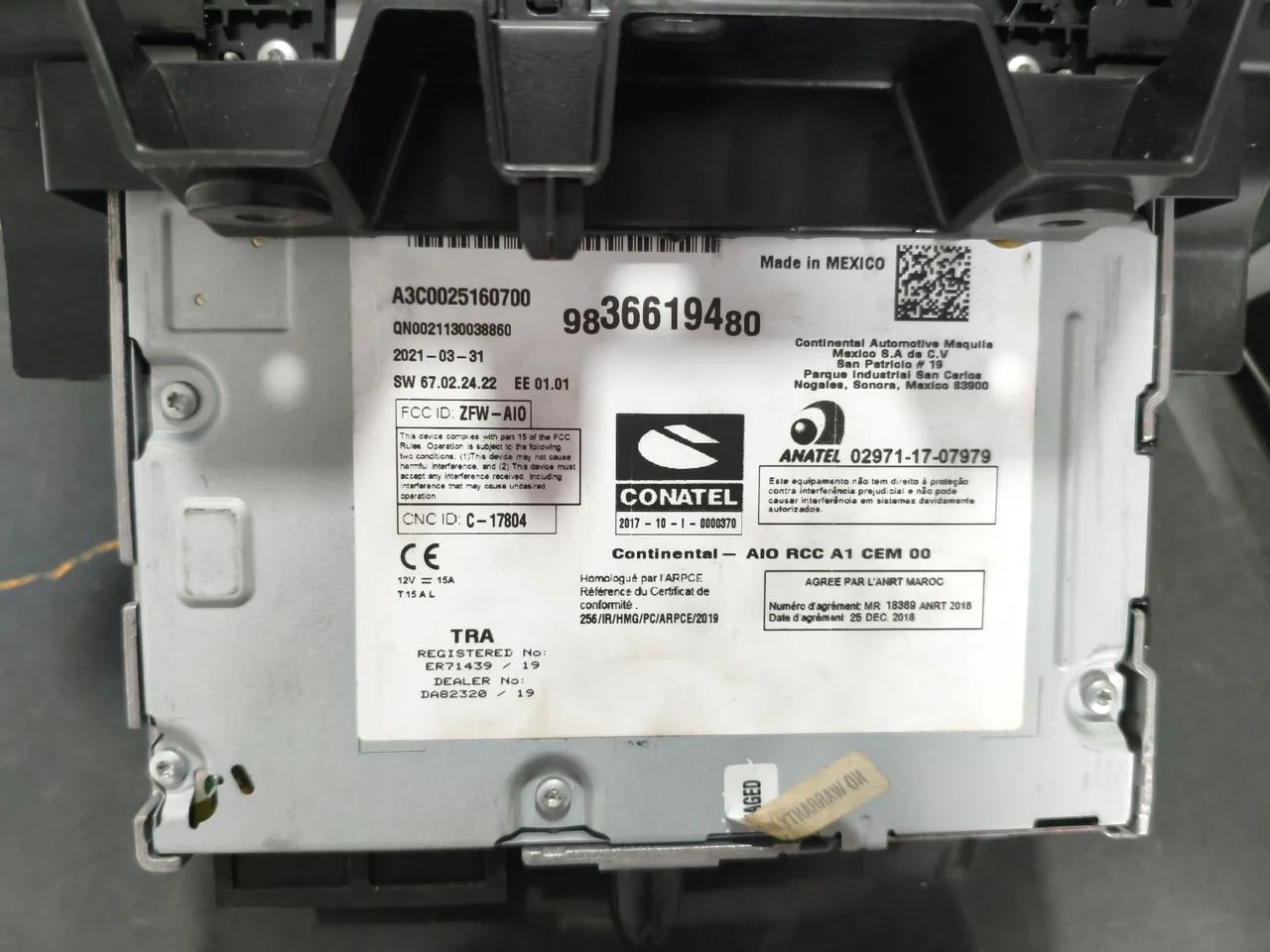 Multimidia original Peugeot 2008