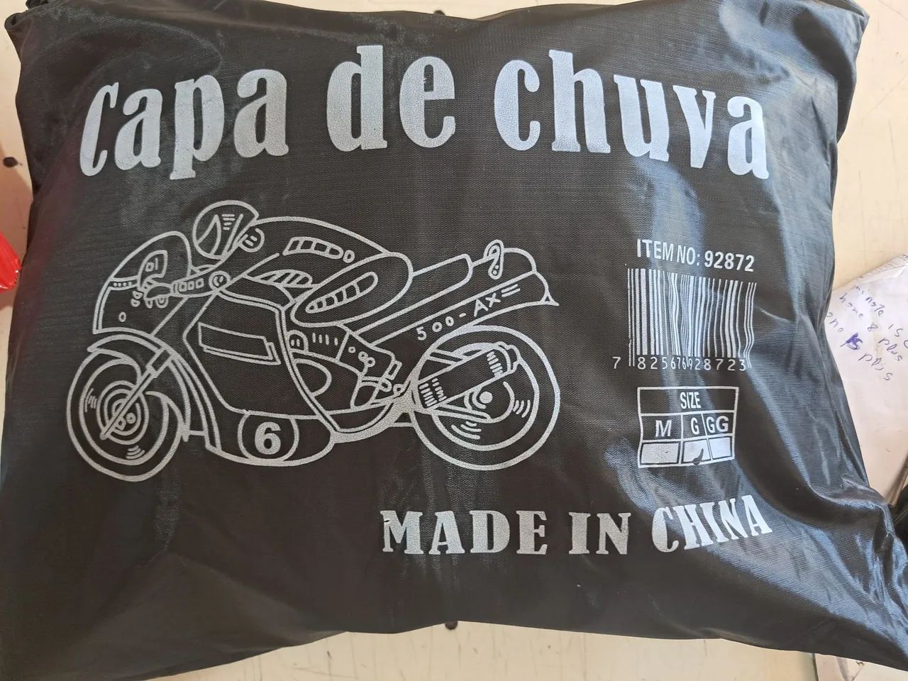 Capa de chuva tamanho G - Foto 2