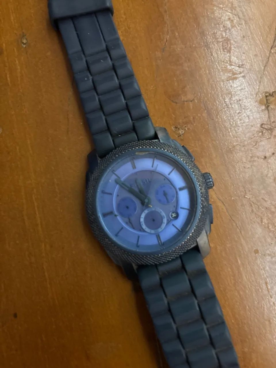 Relógio Fossil Original Azul - Foto 2