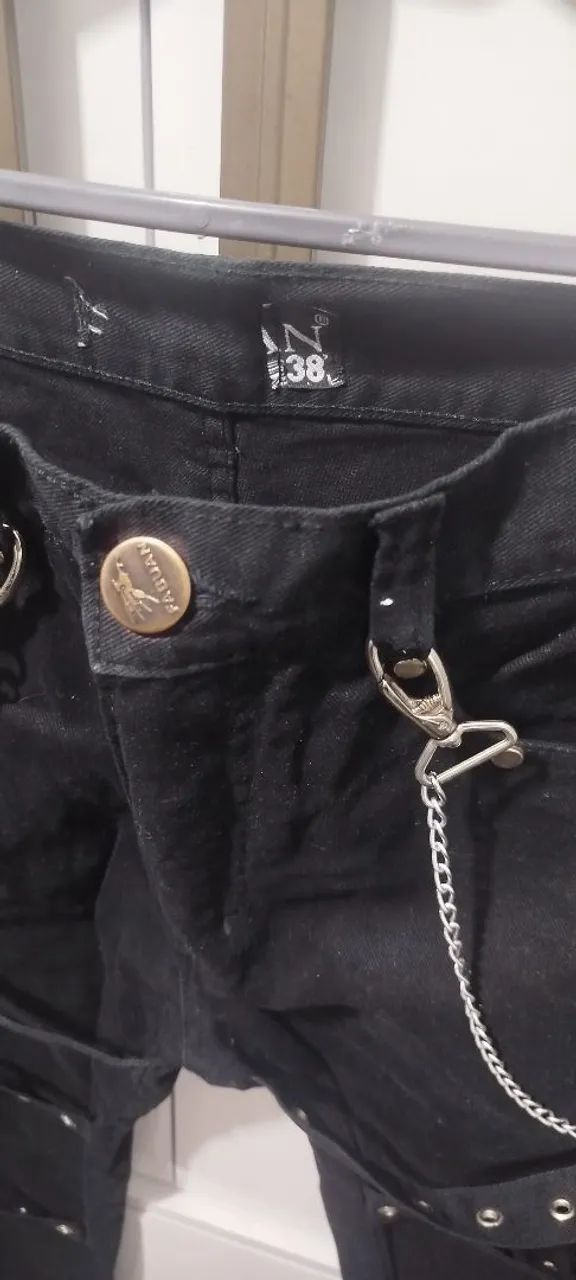 Calça Sarja Preta - Foto 3
