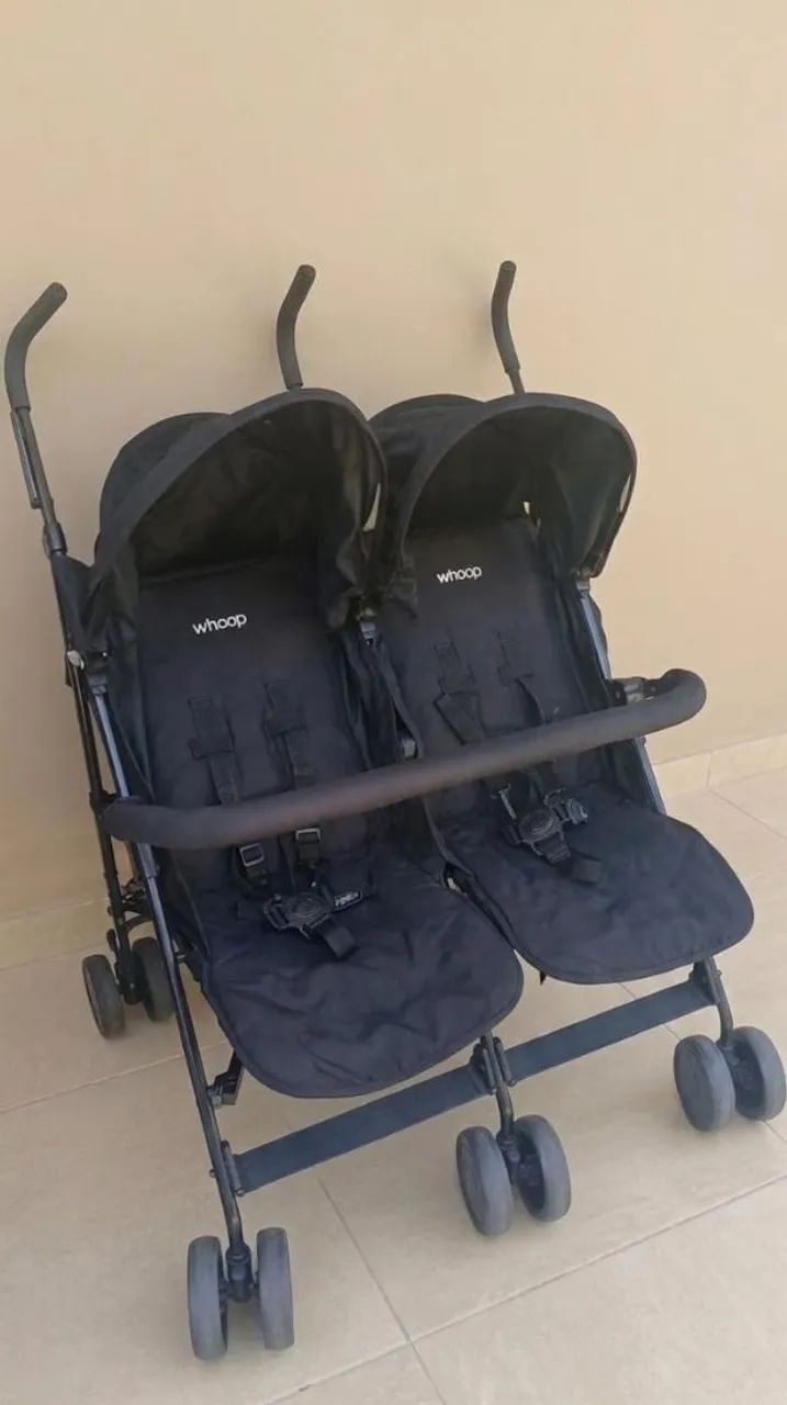 Carrinho de bebê duplo Kiddo