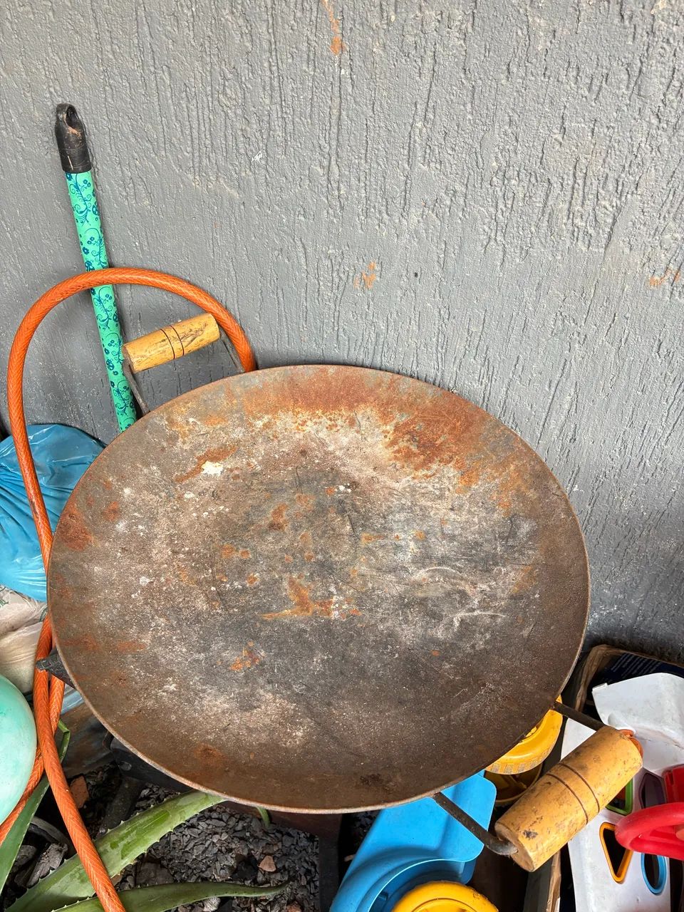 Churrasqueira fogão à lenha 
