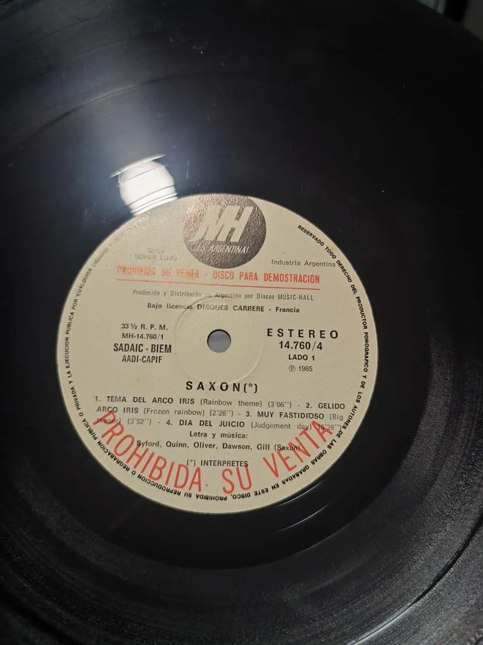 LP Saxon Raro - Foto 4
