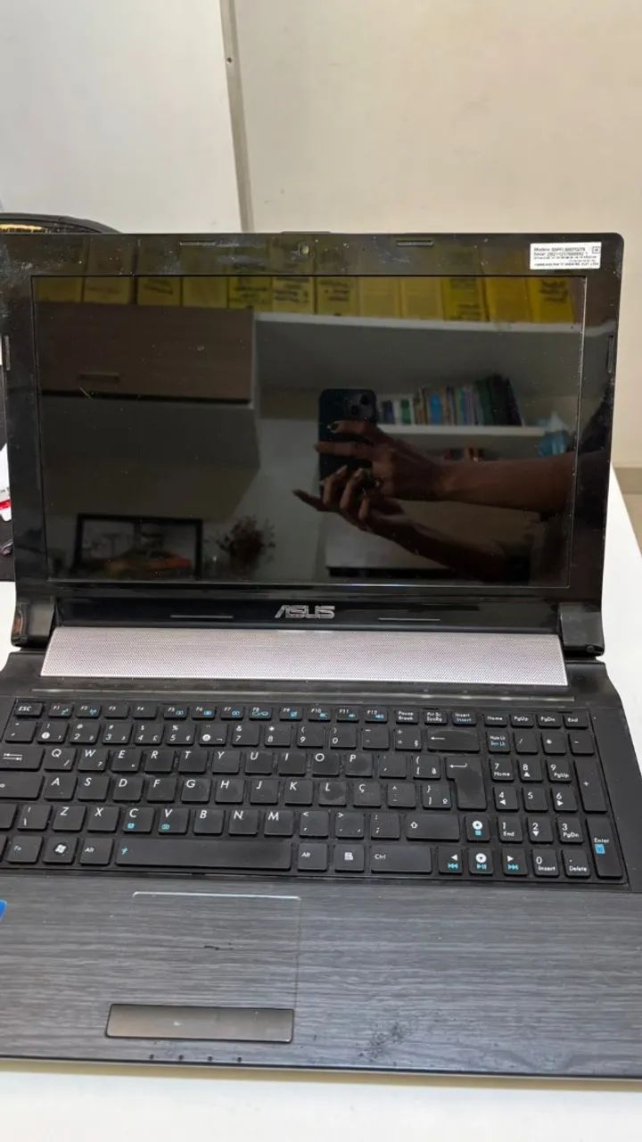 Notebook ASUS - Usado - Com defeito