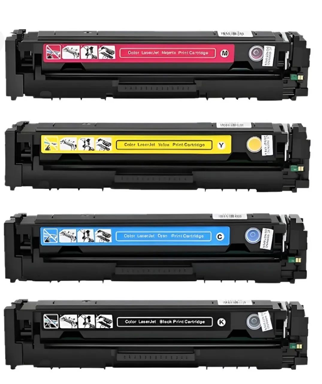 Kit 7 Toner Compatível CC530A - CC531A - CC532A - CC533A