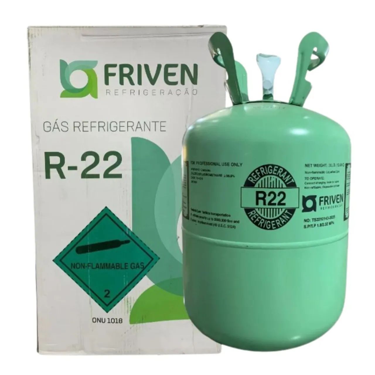 Gás 134 - 410 - 22 Refrigeração  - Foto 2