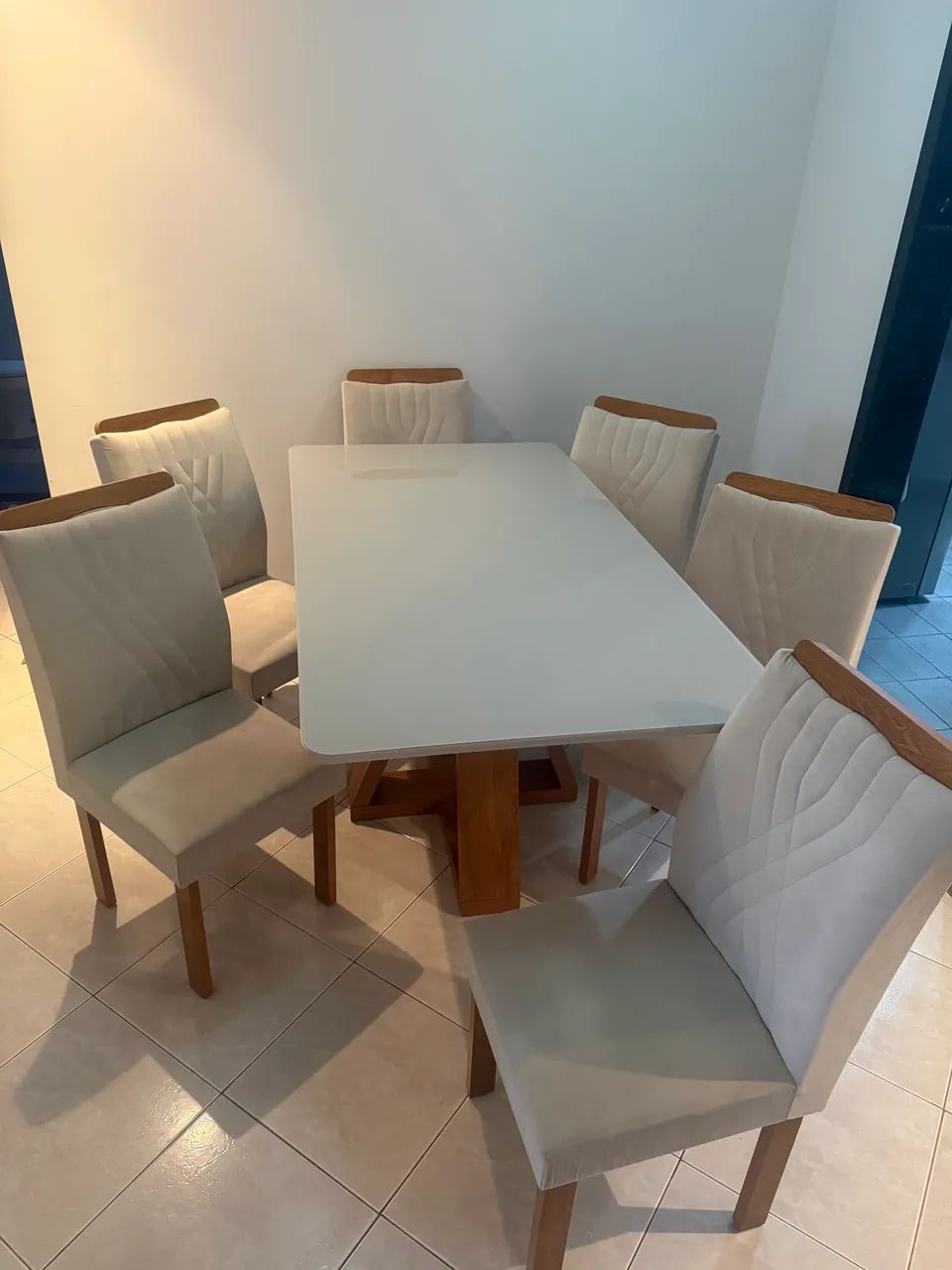Conjunto de mesa de 6 lugares  - Foto 2