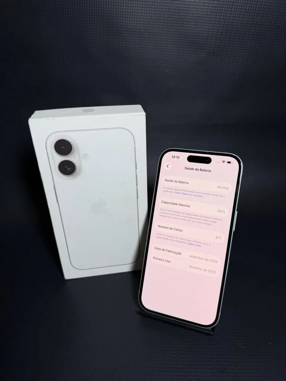 IPHONE 16 128GB BRANCO - Foto 3