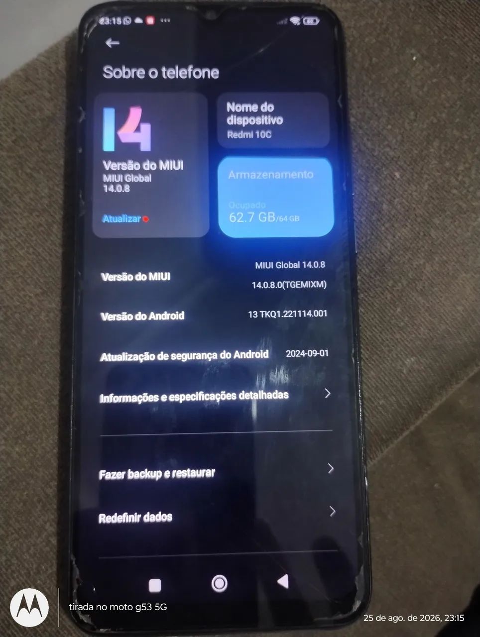 Motorola G53 e Redmi c10 - Foto 2