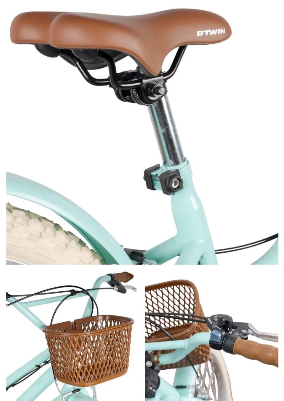 Bicicleta ARO 20 B'twin Riverside 500 ARO 20 - Nova da Caixa - Foto 2