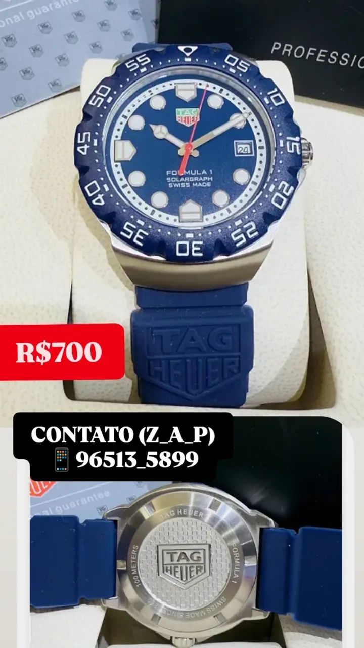 Relógio TAG HEUER F1 AUTOMÁTICO SOLARGRAPH - Foto 4