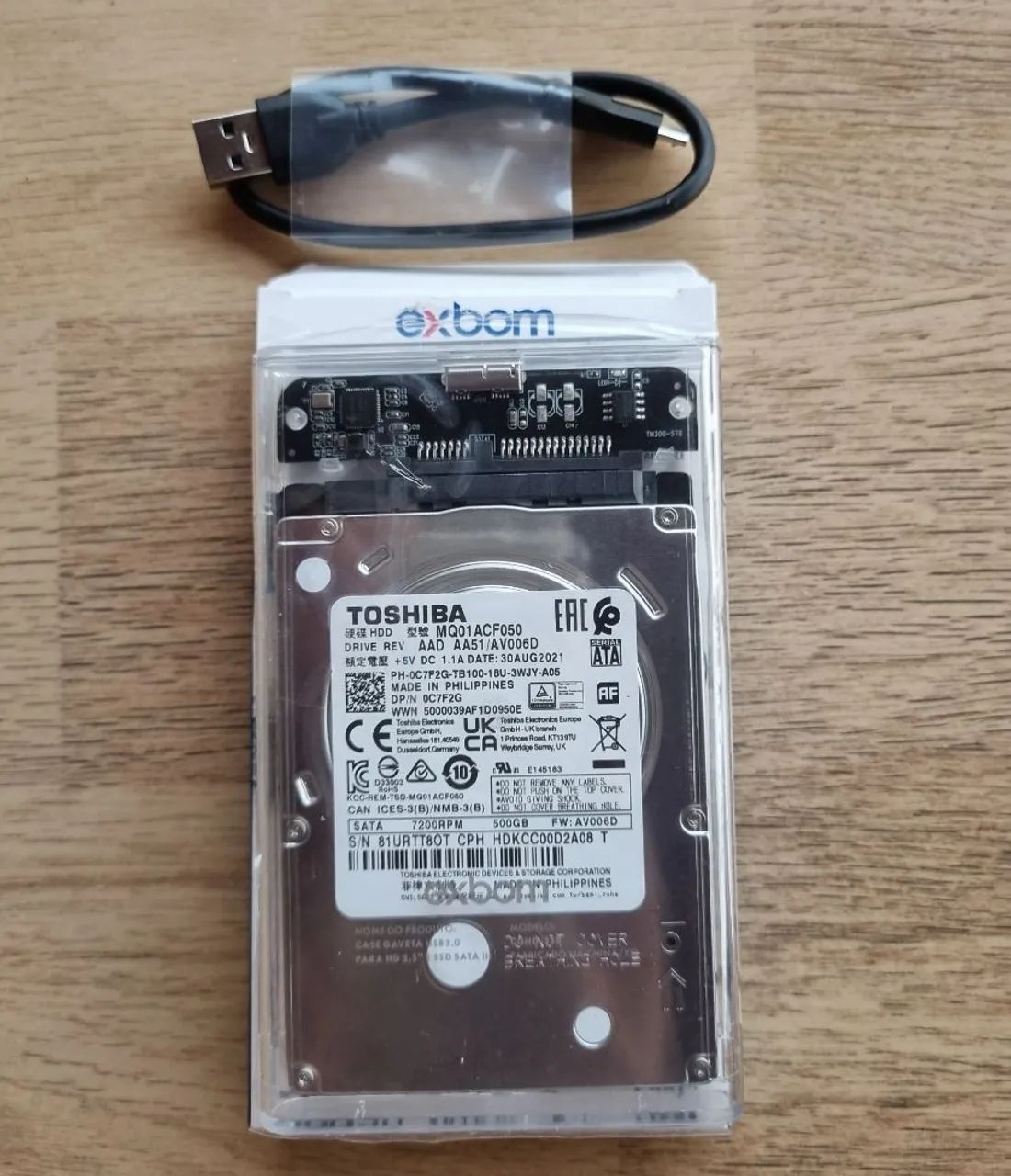 HD externo 500gb USB 3.0