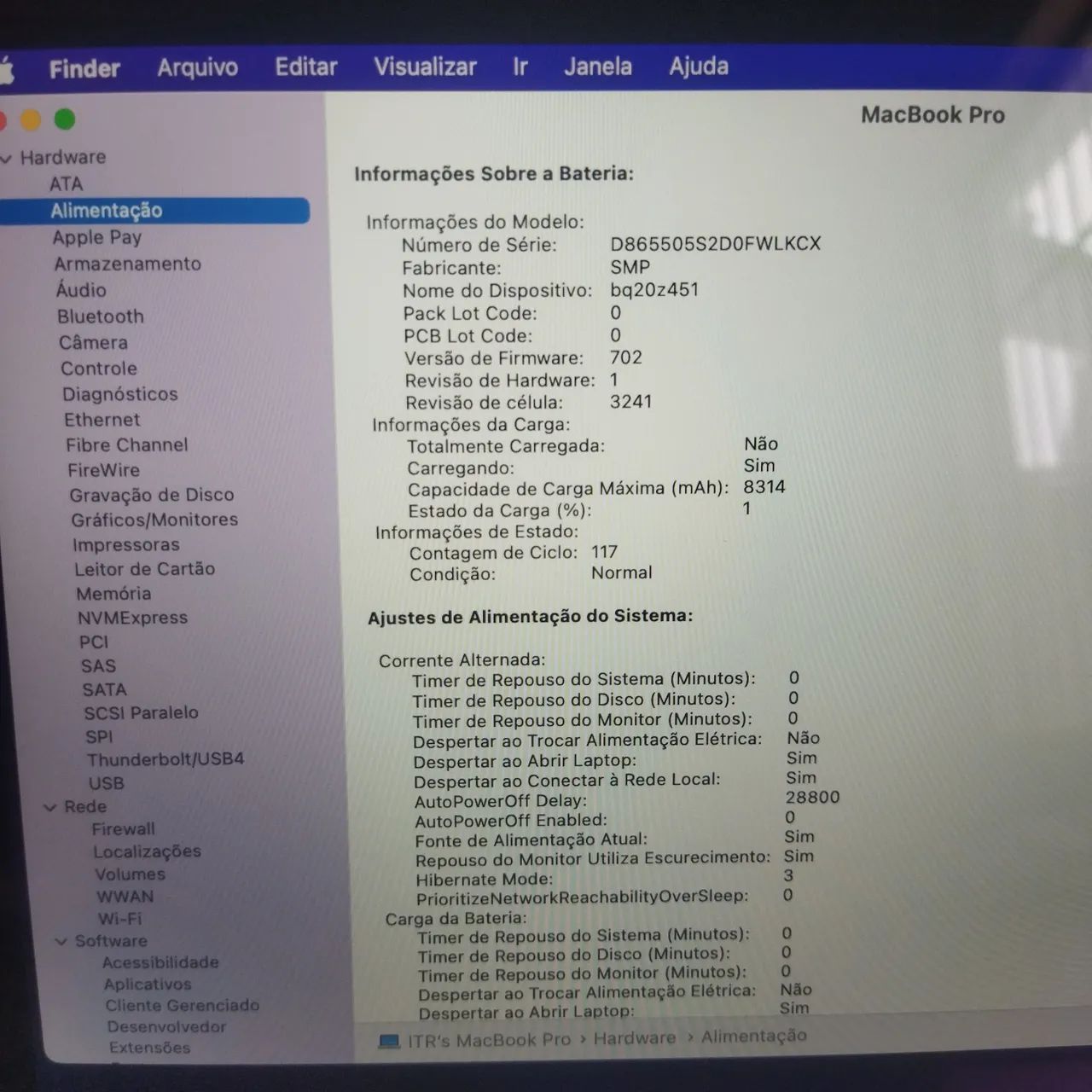 Macbook Pro 2015 15" - I7 Quad-Core Turbo até 3.3GHz 16 GB RAM, SSD 256 GB (7) - Foto 5