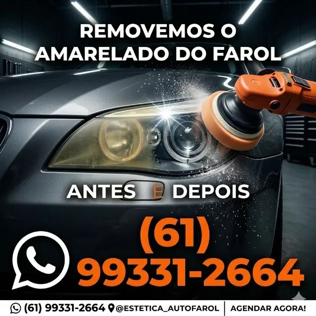 Polimento de farol