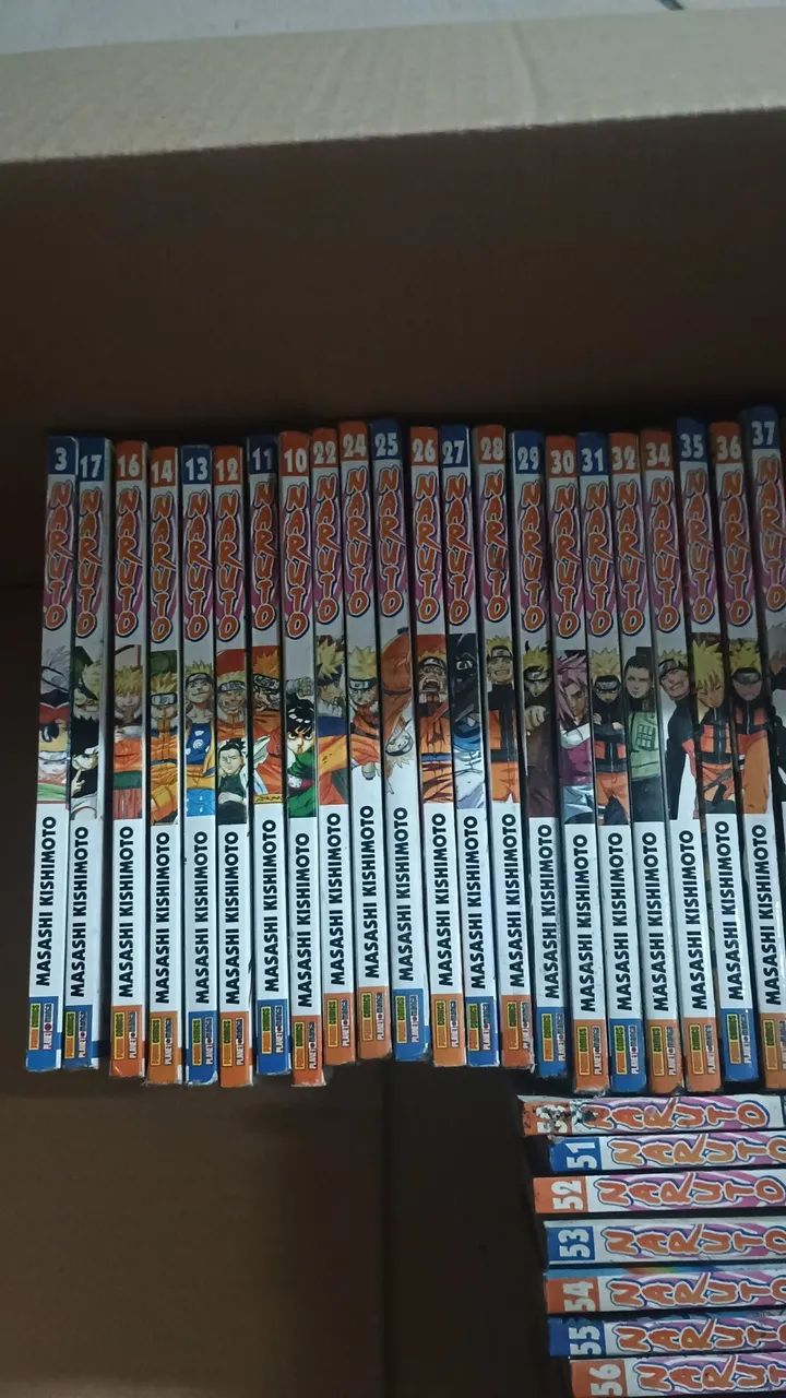 Manga do Naruto clássico comum