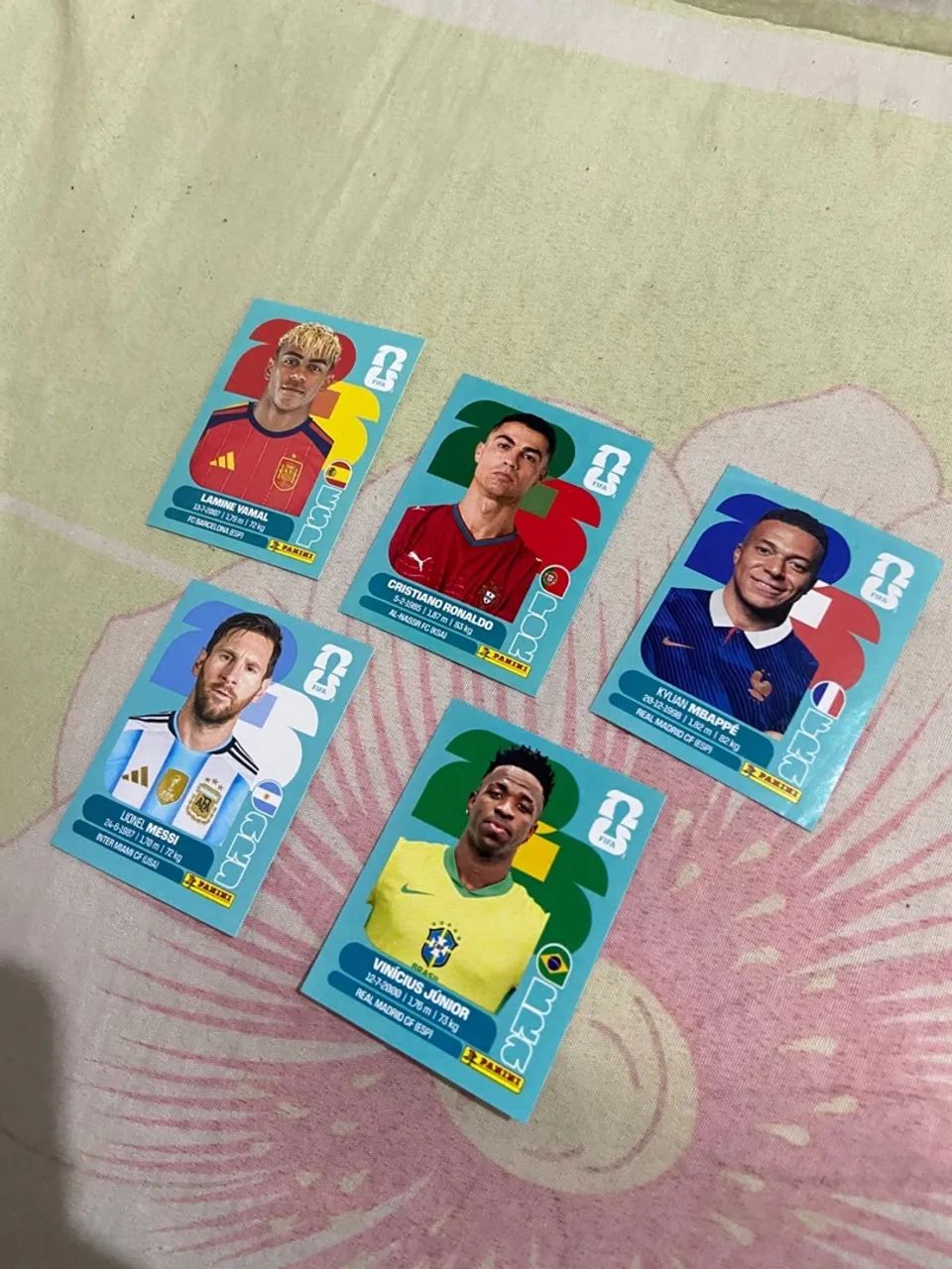 Figurinha do Cristiano Ronaldo 