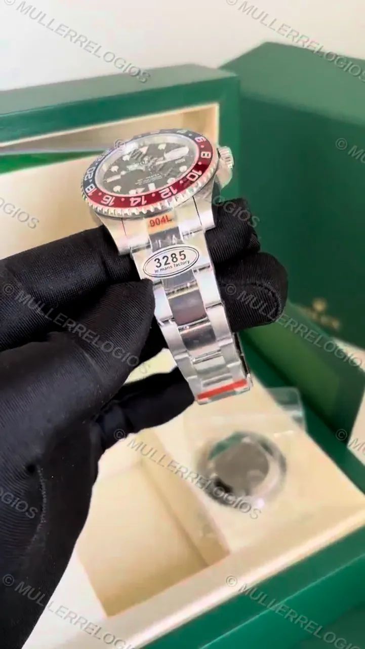 Rolex Clone GMT Master + Caixa - Foto 4
