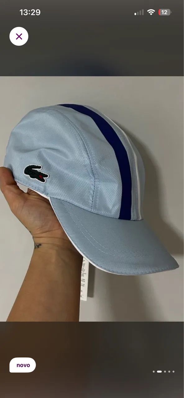 Boné Lacoste faixa  - Foto 3