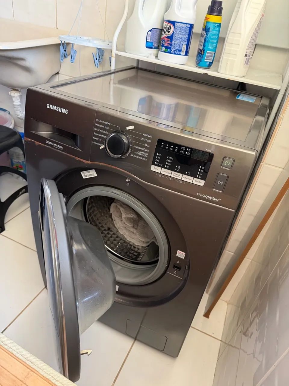 Lava e Seca Samsung EcoBubble 11 kg - Funcionando Perfeitamente - Foto 2