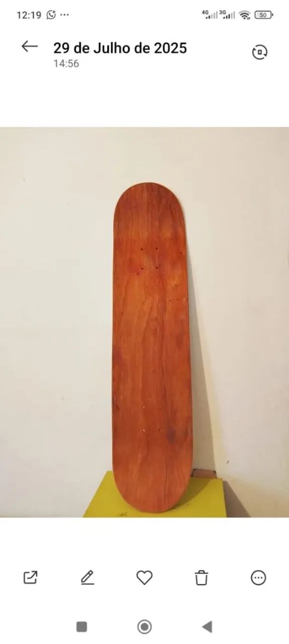 25 Shapes de Skate de Madeira