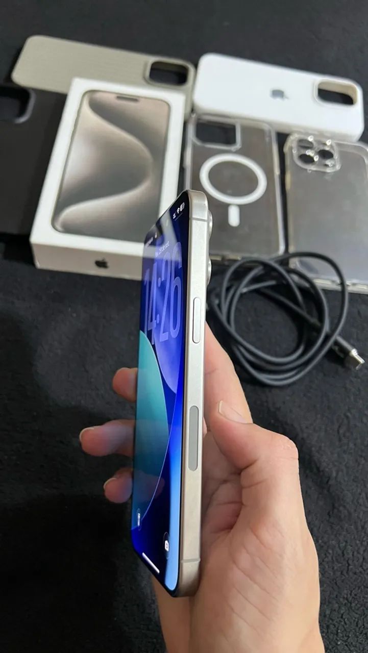 iPhone 15 pro Max titânio  - Foto 3
