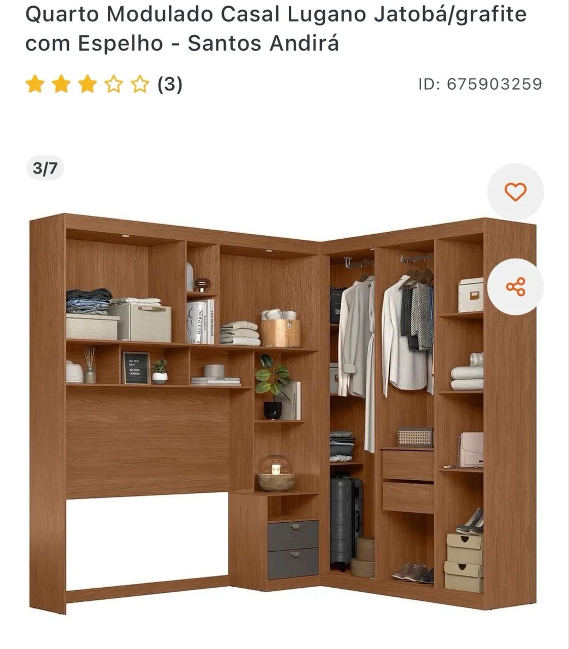 Guarda roupa modulado  - Foto 5