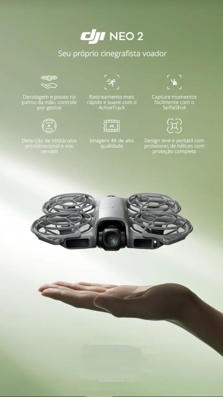 Drone DJI Neo 2 Fly More Combo (sem controle) Lacrado ,novo. - Foto 3