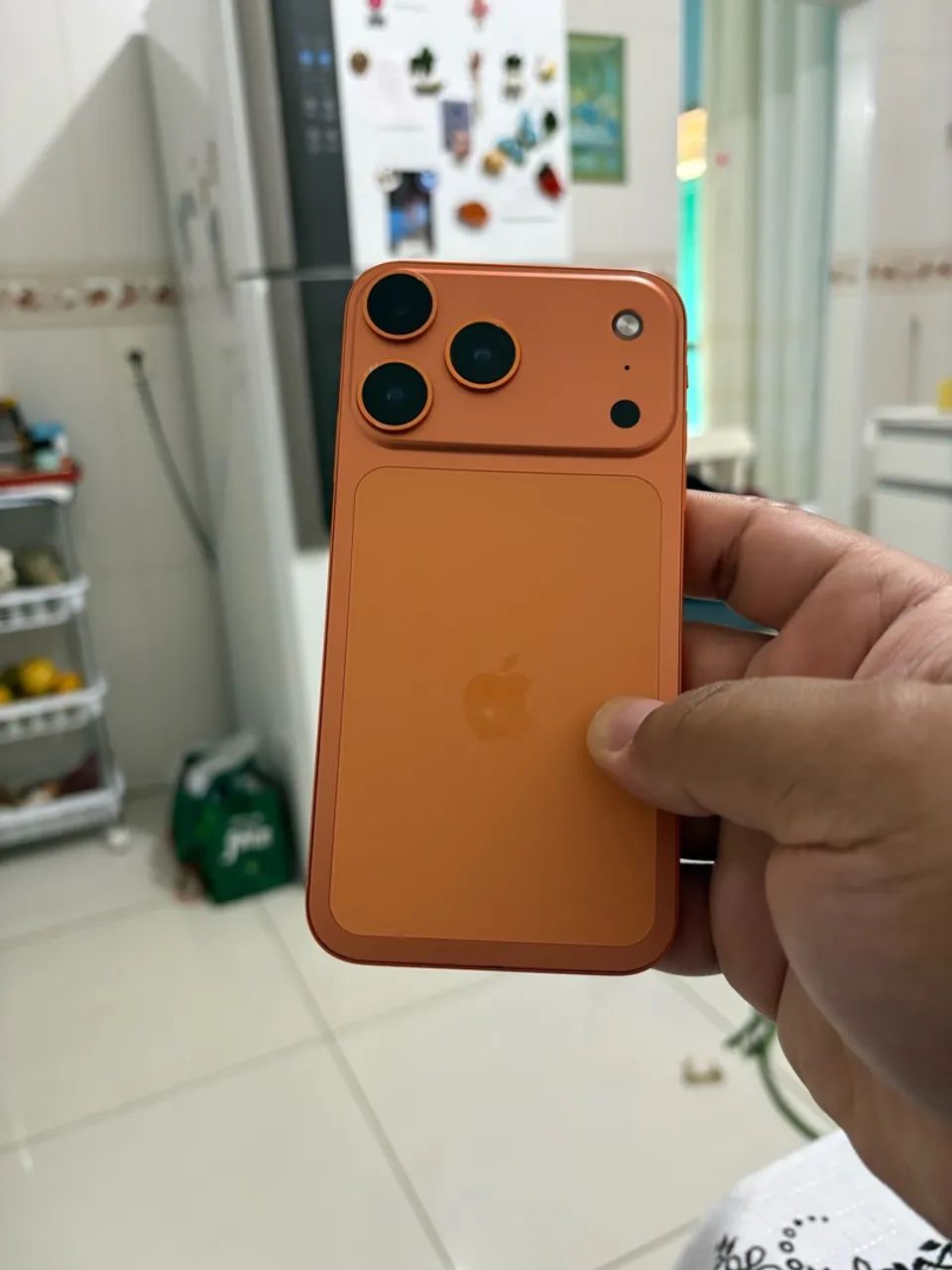 IPhone 11 128 montado na carcaça do 17 Pro 