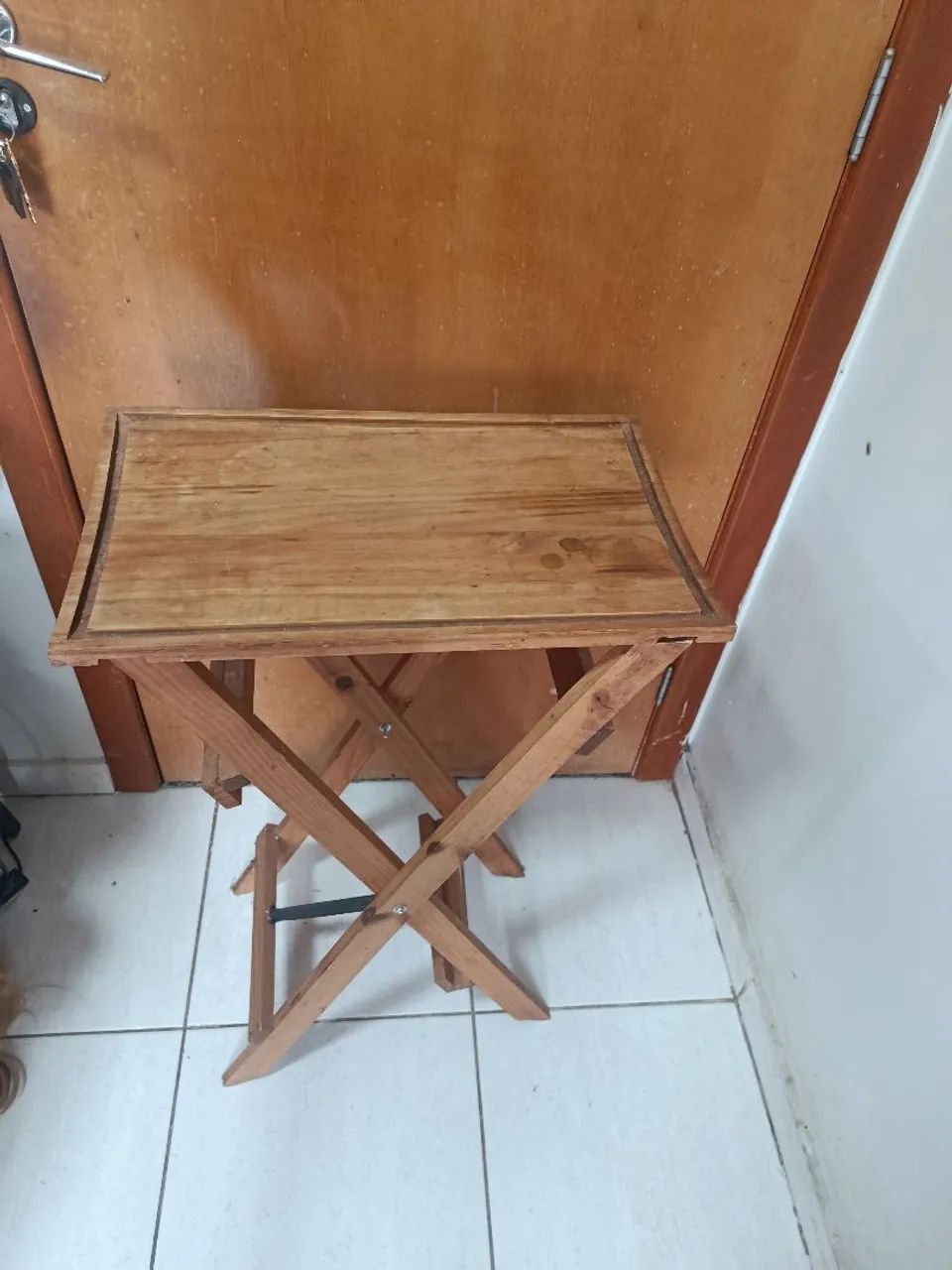 Mesa de madeira dobrável  - Foto 3