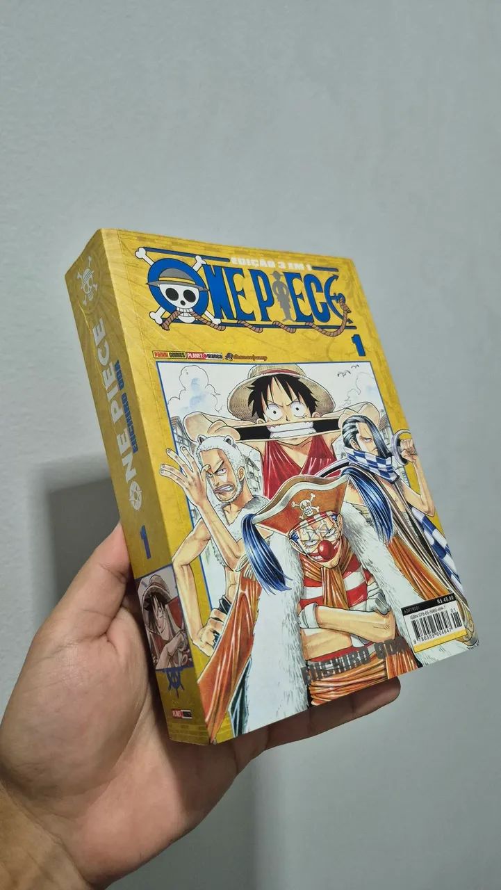 Manga de One piece 3 em 1 vol 1 - Livros e revistas - São Luiz