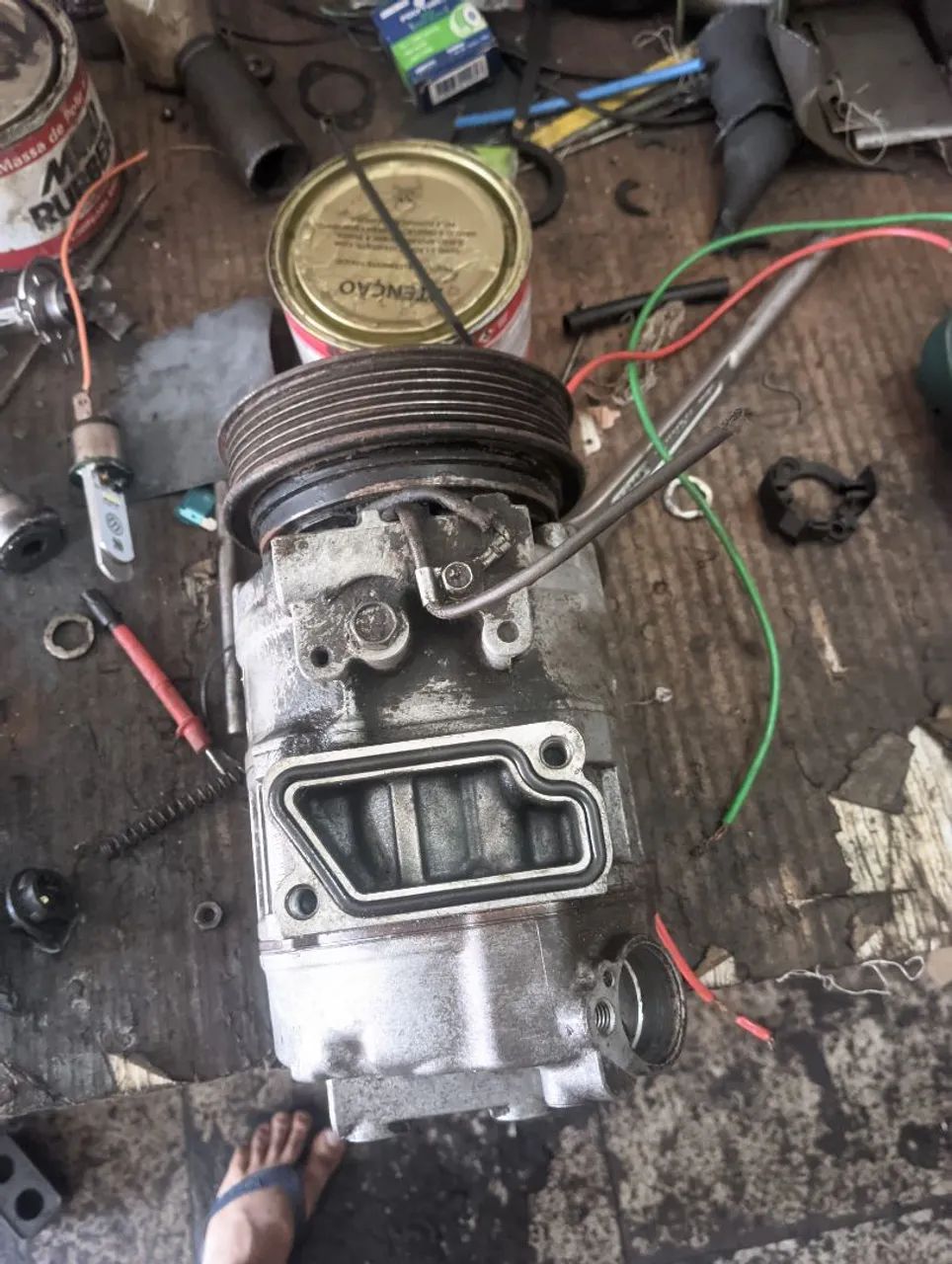 Compressor gol parati e Saveiro g3 e g4 - Foto 4