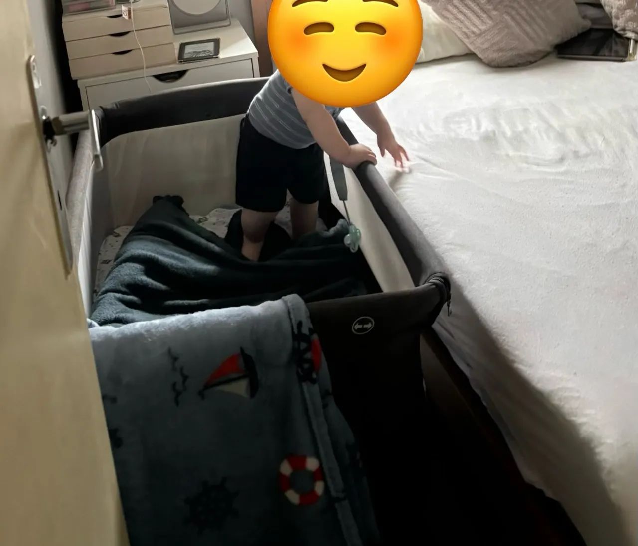 BERÇO ACOPLADO BEBÊ  - Foto 2
