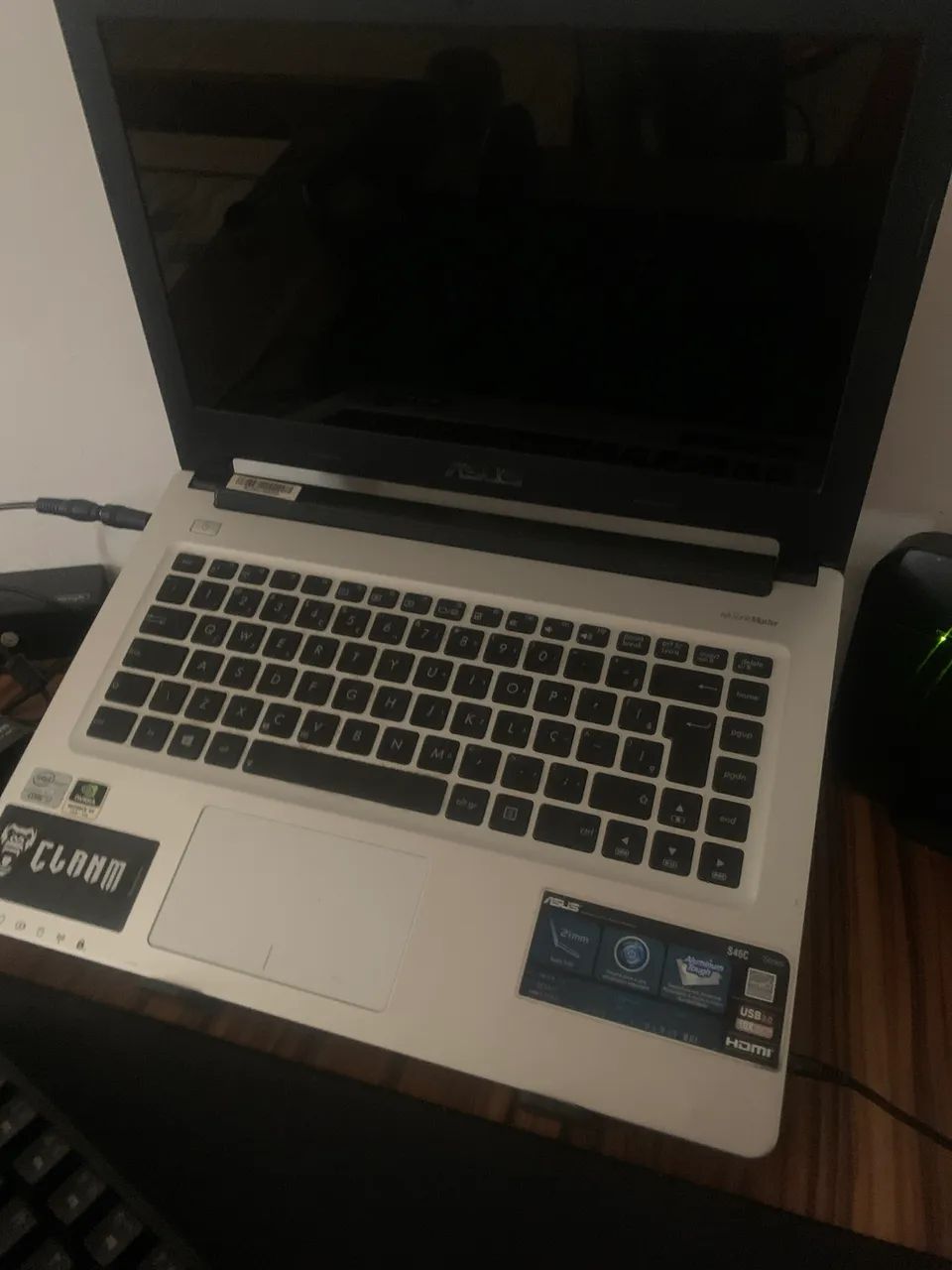 NOTEBOOK ASUS COM FONTE 