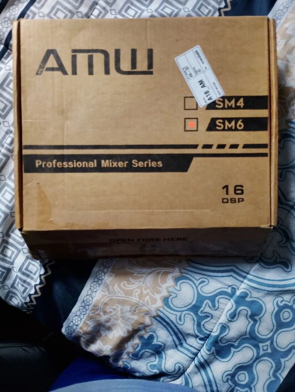 Mesa de som AMW 6 canais  - Foto 3