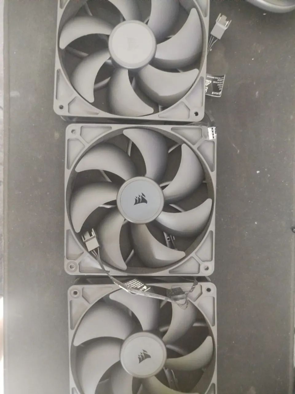 Kit 3 Fans Corsair 140RS - Foto 3