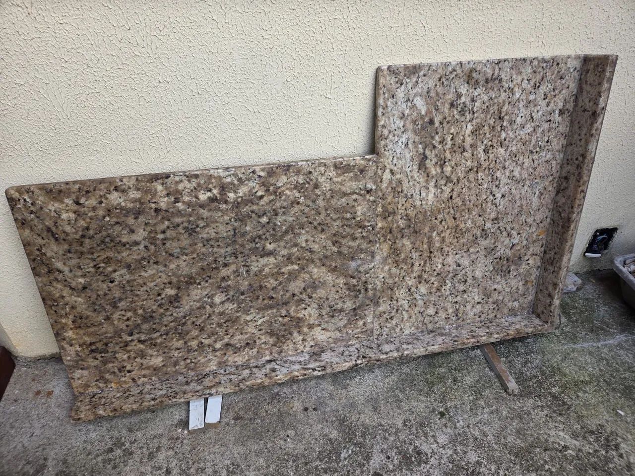 01 Pedra Granito c/cuba + 1 Peça L - Foto 2