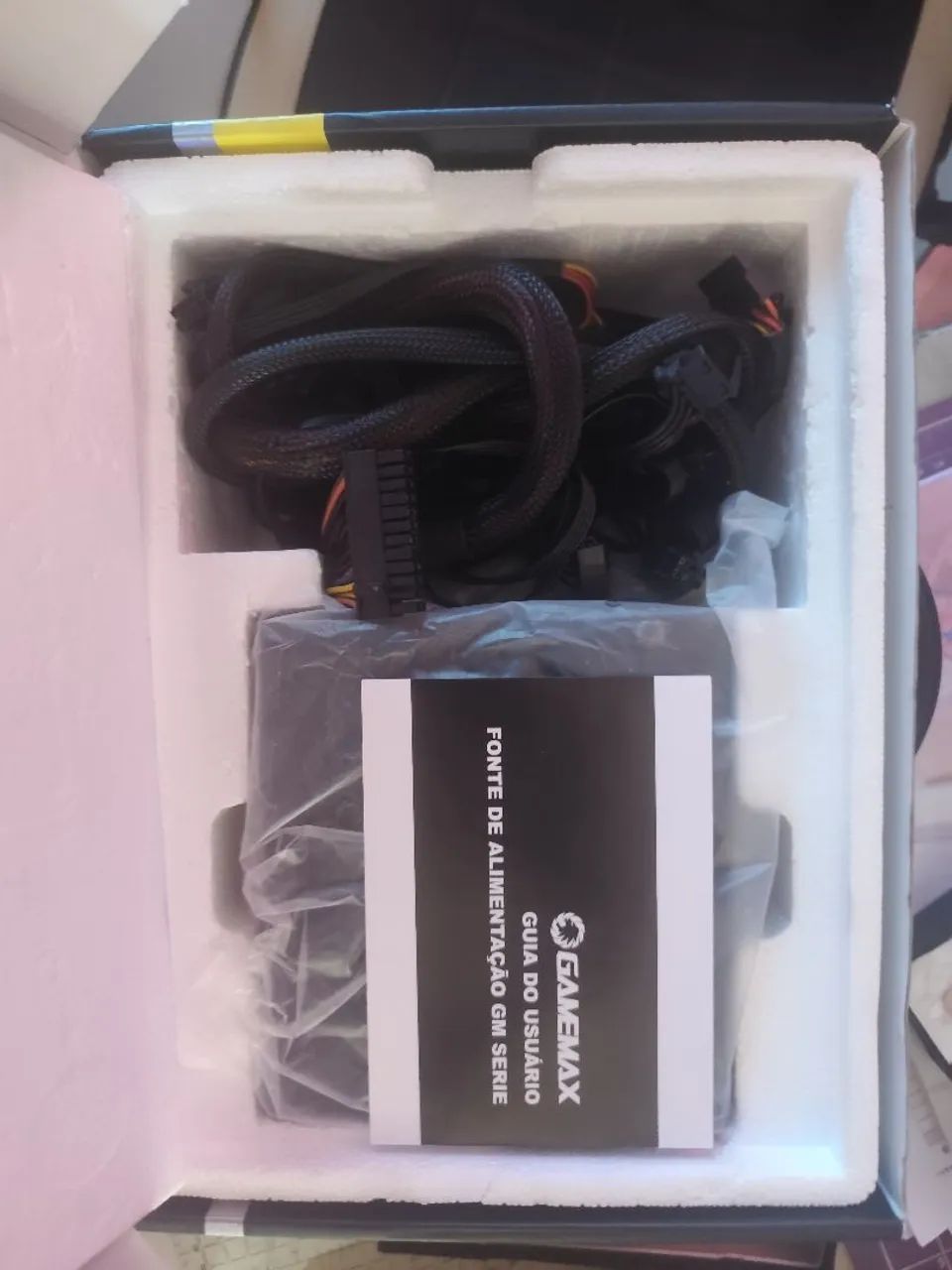 Fonte game Max 600 watts 80 plus Full modular  - Foto 4